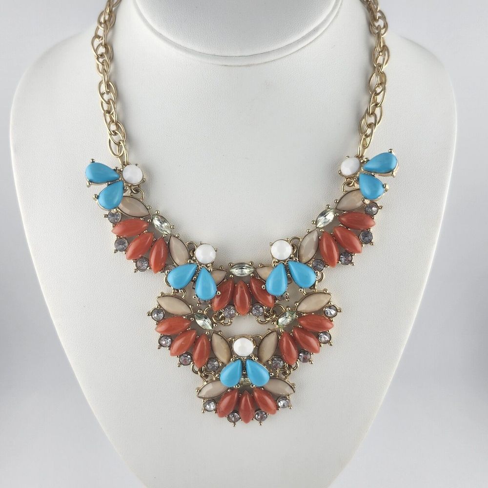 Lee Angel Cabochon Statement‎ Necklace